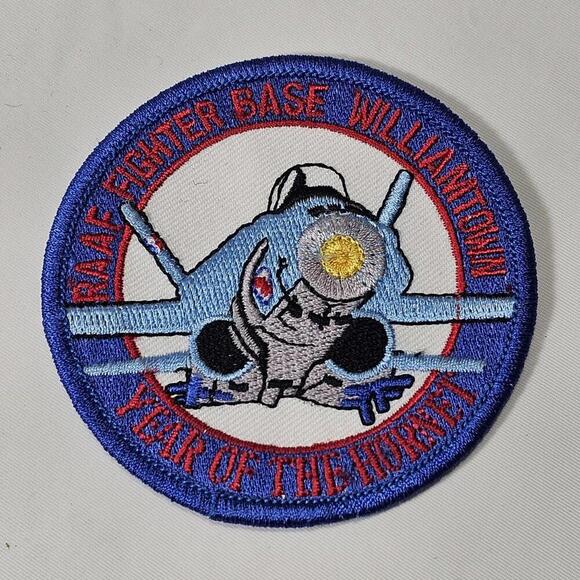 US736 Royal Australian Air Force RAAF Year of the Hornet Williamtown Patch - Picture 1 of 3